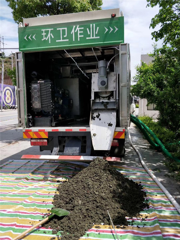 长武淤泥干湿分离