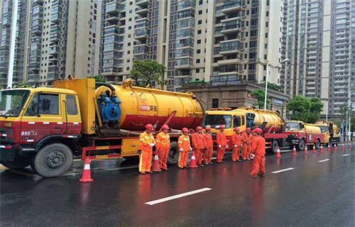 长武市政管道清淤